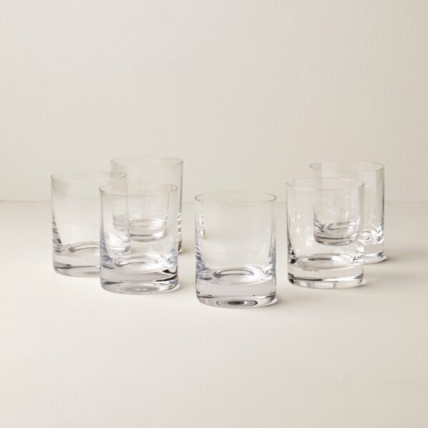 Cylinder Double Old Fashioned Glasses, Set of 6